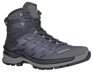 Lowa Wandersschuhe Ferrox Mid GTX (Multifunktion, Textil/Synthetik, wasserdicht) navyblau Herren